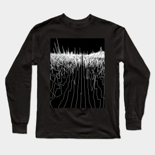 Horizon Glitch #1 - Contemporary Exclusive Modern Design Long Sleeve T-Shirt